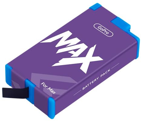 CITYORK Batteria di ricambio 1860 mAh per fotocamera GoPro Max panoramica