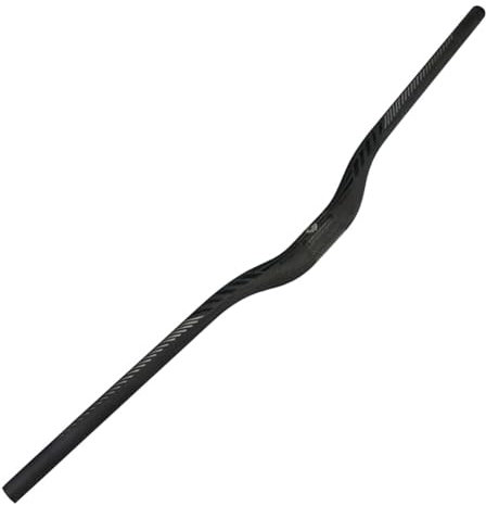 35 mm Fahrradlenker, Carbonfaser-Mountainbike-Lenker, 720–800 mm, Carbon, extralang, Riser Bar, 30 mm hoch, hohe Festigkeit, DH, XC, Radsport, Rennlenker (Größe: 740 mm)