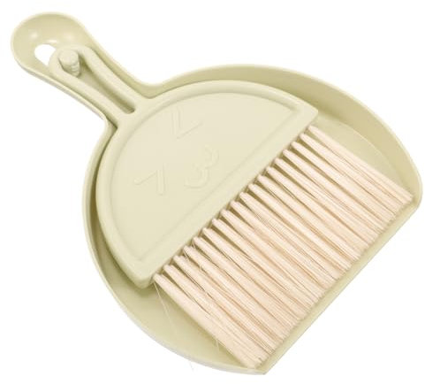 iplusmile Cleaning Brush Set Broom and Dustpan Set Broom and Dustpan for Desk for Laptop Cleaner and Keyboard Cleaning Double Sided Bristle Brush Included