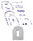 2025 Neue Weihnachten Tiere und Blumen Metall Schneiden Sterben Und Stempel Set, Für DIY Kunst Geburtstage Scrapbooking Handwerk Supplies Stamping Fotoalbum (M0859-stempel und Stanzformen Set)