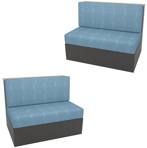 Hochdehnbare Kissenbezüge für Wohnmobile, Wohnmobile, Auto, Sofa, Sitzbezüge, Blau, 2 Sets