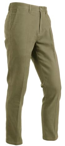 Re&X Pantaloni Uomo Eleganti da Lavoro Elasticizzati e Anti-Piega, Formali per Ufficio e Business in Tessuto di Alta qualità