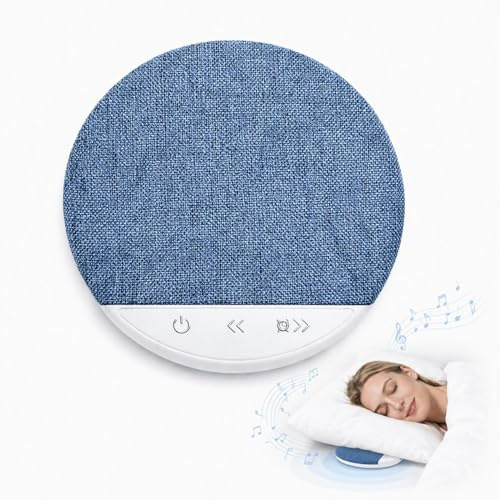 Ultra-Thin Pillow Speaker for Sleeping, Bluetooth 5.4 Under Pillow Speakers with Timer & White Noise, Mini Wireless Sleep Aid Sound Box for Side Sleepers, Insomnia Relief & Tinnitus, Private Audio