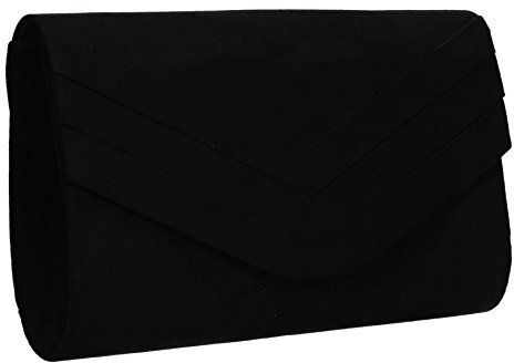 SwankySwans Damen Samantha Clutch, Schwarz