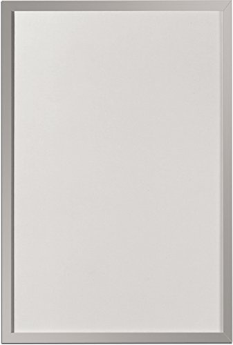 5 Stück Herlitz 10524627 Whiteboard und Magnettafel (silbernen Holzrahmen, 60 x 40cm) weiß