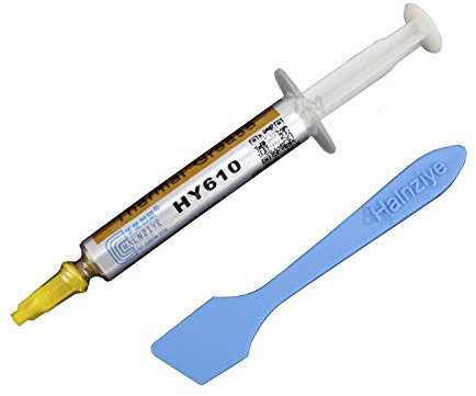 Halnziye 3 x Pâte Thermique pour CPU HY610 2 g Or 3,05 W/m-k Thermal Grease 3 x