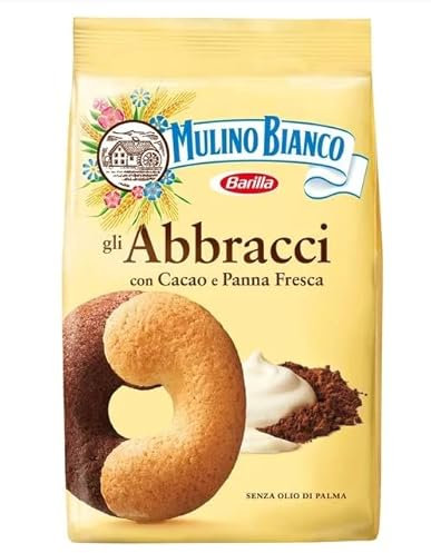 Abbracci Mulino Bianco Cacao e Panna - Biscotti - 1 x 350gr Confezione (2)