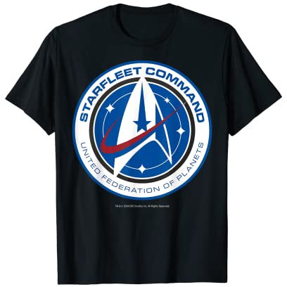 Star Trek Discovery Starfleet Command Logo T-Shirt