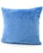 heimtexland ® Flanell Kuschel Kissen Super Soft Dekokissen Plüsch Typ380 Kissenhülle Hellblau 40x40 cm