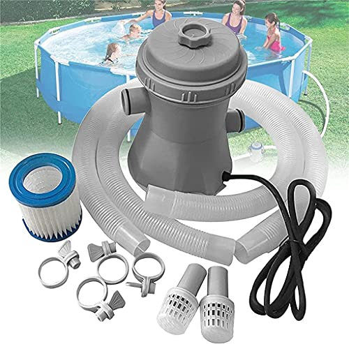 GJXJY Piscina Bomba De Filtraje Aspirador EléCtrico Bomba De CirculacióN para Piscina,para Herramienta De Limpieza De Piscinas sobre El Suelo,16×16×19cm