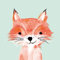 20 Servietten Kindlicher Fuchs | Tiere | Kinder | Tischdeko 33x33cm