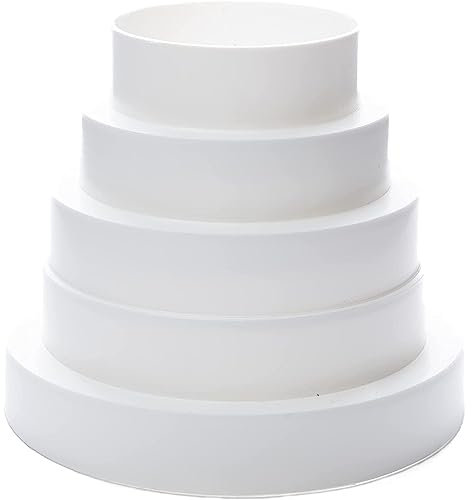 Ø 80-150mm Universal Kunststoff Reduzierstück für Lüftungssysteme - Rundrohr Reduzierverbinder Ø 80 100 120 125 150 mm