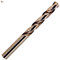 BricoLoco.com Broca metal acero rápido cobalto. HSS-CO. Caja 5 brocas de 8 mm. Aceros duros e inoxidables. Ángulo corte 130º. Mango cilíndrico. Industrial. (8 mm. Diámetro)