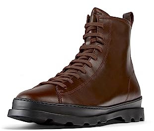 Camper Brutus K300245, Stivale alla caviglia Uomo, Borgogna 028, 43 EU
