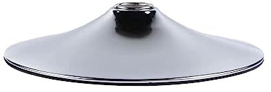 harayaa Pub Bar Stool Base Chair Round Base, Durable Aluminum Reinforced Bar Chair Fittings, Replacement Repair Parts, Seat Swivel Base Barstool Base, 385mm*1.1mm