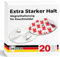 Rauchmelder Magnethalter 20er Set mit extra starken Klebepads - ohne Bohren und Schrauben - Magnethalterung geeignet für alle gängigen Rauchmelder und Feuermelder - Selbstklebende Befestigung