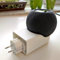 edaltec® HomePod Mini Halterung V1 | Steckdosenhalter ohne Bohren | Ständerhalter & Wandhalterung mit Kabel-Management | Zubehör für HomePod Mini | Adapter Steckdose | Lautsprecherhalterung | Weiß