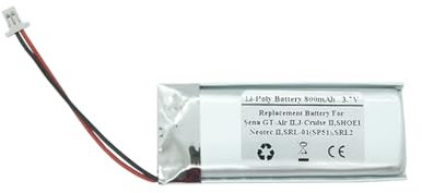 800mAh 3.7V Replacement Battery For Sena GT-Air II, J-Cruise II, SHOEI Neotec II, SRL-01 (SP51), SRL2 Wireless Headphones, Earphones, helmet intercom, PTC802050