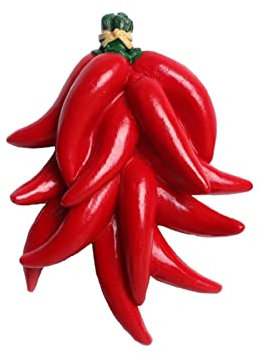 Kühlschrank Magnet, Kühlschrankmagnete, Dekoration, magnetischer Aufkleber, Souvenirs, festlicher chinesischer Stil, kreativer Kühlschrankmagnet, Chili-Goldbarren, Heimdekoration, Magnet-Set (Farbe: 2