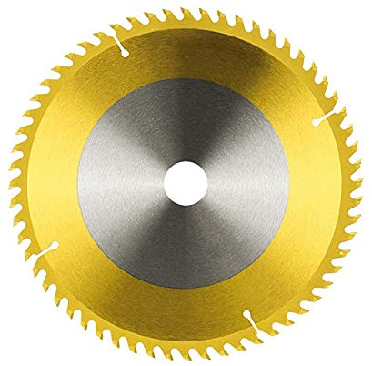 Kreissägeblatt, Gehrungssägeblatt for mehrere Materialien (auch bekannt als Holzblatt, Metallschneidblatt, TCT-Sägeblatt), TCT-Kreisholzsägeblatt, 254 mm Schneidwerkzeug, Kreissägeblattscheibe, 60 Zäh