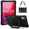 KATUMO Case for Lenovo Tablet M11 TB-330FU 2024 Shockproof Protective Cover 360° Rotatable Stand & Detachable Adjustable Shoulder Strap & Pencil Holder