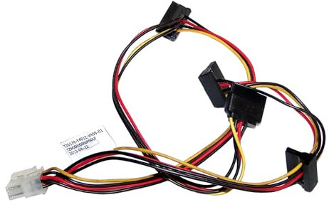 BQTEC Cable 8-Pin a 4x SATA para T26139-Y4012-V499-01 Compatible con Fujitsu Esprimo P410, E420, E400 E85+ Reacondicionado