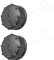 JNNJ 2 Pieces Universal Fuel Filler Petrol Tank Cap, Brush-Cutter Strimmer Fuel Tank Cap Coolant Expansion Radiator Oil Caps, Lawn Mower Fuel Tank Cap Replacement Replace for Lawn Mowers Engine