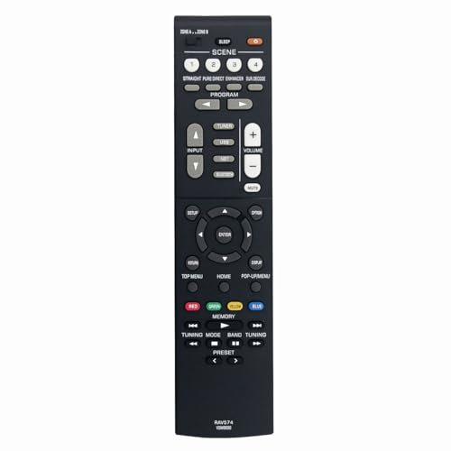 RAV574 VDM8690 Ersatz-Fernbedienung für Yamaha MusicCast Stereo AV Receiver RX-V4A RX-V4ABL