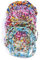 LXJLXD Lot de 30 bracelets de cheville colorés pour femme et fille avec perles colorées pour la plage (couleur), 17cm, Verre