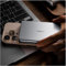 LISEN for Magsafe Power Bank Slim Magnetic Wireless Power Bank 10000mAh Magsafe Battery Pack Wireless Magnetic Portable Charger Camping Travel Essentials for iPhone 16 Pro/15/14/13/12,Glacier Gray