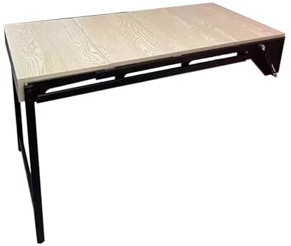 ZENSTYW Klappbarer Wandtisch, Murphy-Klapptische,Wandmontierter Klapptisch,multifunktionaler Schreibtisch Und Regal, An Der Wand Montierter Tisch, Esstisch, Lagerregal, Kleiner Schreibtisch