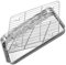 OFFSCH 1 Pc Stainless Steel BBQ Plate Stackable Bread Plate for Food Storage Baking Plate Oil Filtering Bracket