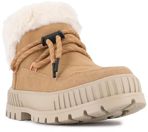 Palladium Damen PALLASHOCK LO Hiver Boots Stiefel 99516-281-M Beige