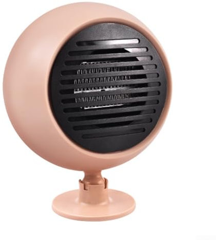 Zilimontt Ventilateur de chauffage de voiture 12 V pour voiture, camion, dégivreur de voiture, chauffage de voiture, mini planète, chauffage, désembuage, chauffage de voiture pour l'hiver (rose)