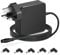 Universal Charger,65W Laptop Charger for ASUS VivoBook S13 S14 S15 S17 ZenBook Imaginebook Chromebook EeeBook NoteBook Len ovo IdeaPad Notebook,Power Supply Adapter with 5 Connectors