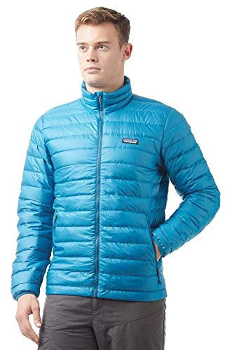 Patagonia Herren M's Down Sweater Jacket, Blau (Balkan Blue), XL