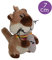 Pummel & Friends - Plüsch Schlüsselanhänger - Buddy (7 cm)