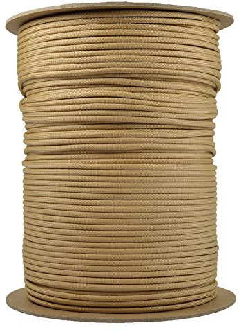 Mil-Spec Nylon-Paracord Typ III, handelsübliche Qualität, 250 kg, 300 m Spule