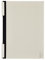 Kokuyo Bizrack Clipnote Punchless, Clip-Ordner, für bis zu 25 Blatt, A4-S, Off-White, Japan Import (NO-BRCN202W)