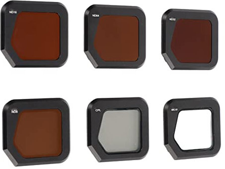 Drohnenfilter-Set, 6-teiliges Drohnenfilter-Set CPL UV-Objektiv Wasserdichtes ND-Filter-Set für Mavic 3 Classic