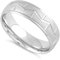 925 Sterling Silber platinplattiert Zick-Zack-Design Stapelbare Bandringe Handgemachter Schmuck (12)