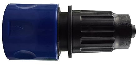 Expanding-x Hose Replacement Female Hose end Connector/Adaptor in Green or Blue (Blue)