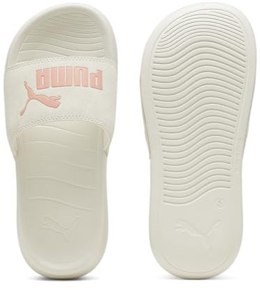 PUMA Femme Popcat 20 Coquette Slide Sandal, Alpine Snow-Deeva Peach, 42 EU