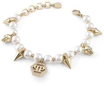Philipp Plein Damen Armband Armkette Edelstahl IP Gold RHAPSODY PJ8EA03BU