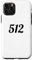 Custodia per iPhone 11 Pro Codice Area 512 Austin Texas TX 512