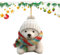 Siuwddee Ornamenti Natalizi 'Orso Polare,Decorazioni per L'Albero di Natale 'Orso Polare | Simpatico Ciondolo Festivo per Le Vacanze in Acrilico 2D,Ornamento di Orso Polare Simpatici appesi Figurine