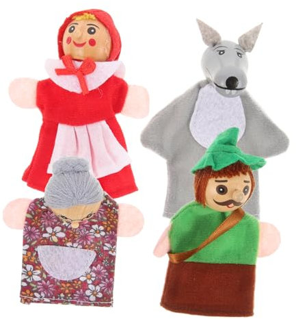 MOLUCKFU Fingerpuppen Set Lustige Tier Fingerpuppen Für Pädagogisches Für Geschichtenerzähler Kreatives Für Kleinkinder Und Vorschulkinder