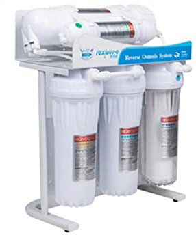 YQVEOT Wasserfilter umkehrosmose, 400 GPD Level 5 Filterung Ro Umkehrosmoseanlage Filteranlage Aquarium Filteranlage Auto Wasserreiniger Filtersystem