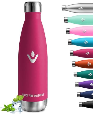 Thermoskanne 750ml, Metall Thermosflasche Doppelwandig, Edelstahl Trinkflasche BPA-Frei, Kohlensäure Geeignet, Isolierflasche für Camping, Kinder, Fitness, Sprudel, Sport, Reisen, Jungs, Mädchen