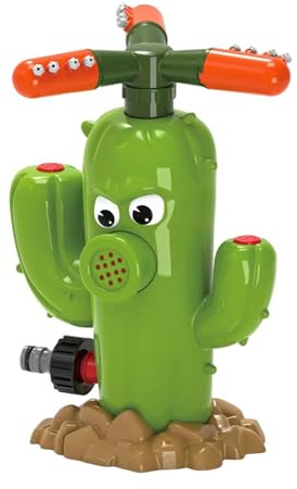 lisutupode Pulvérisateurs d'extérieur pour , jouets de pulvérisation d'eau pour jeunes - Jouet de pulvérisation de tube de cactus avec tube de manipulation - Fixé au tuyau d'arrosage